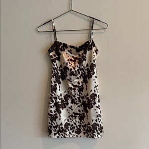 Cow Print Mini Dress